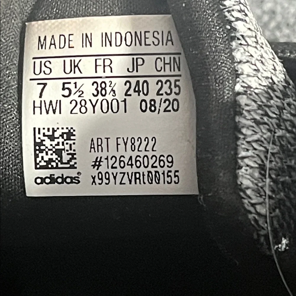 Women’s Adidas Gray/Black PureMotion Running Shoes- Size 7 - Picture 3 of 15